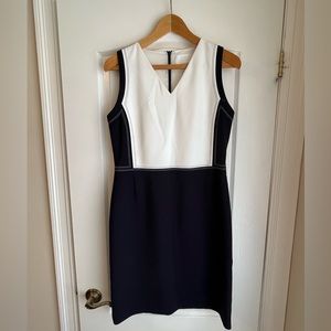 Hugo Boss black and white dress
